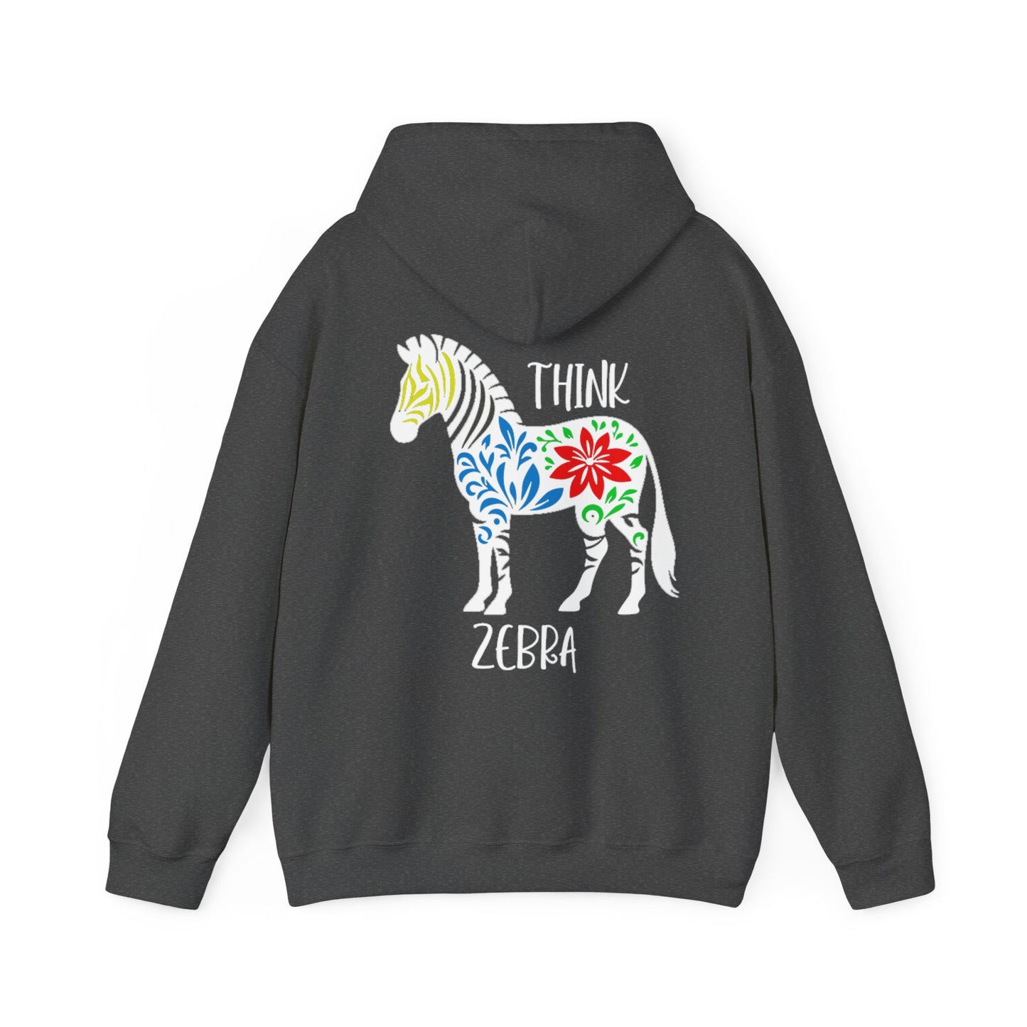 Think Zebra Hoodie by Sarah M.