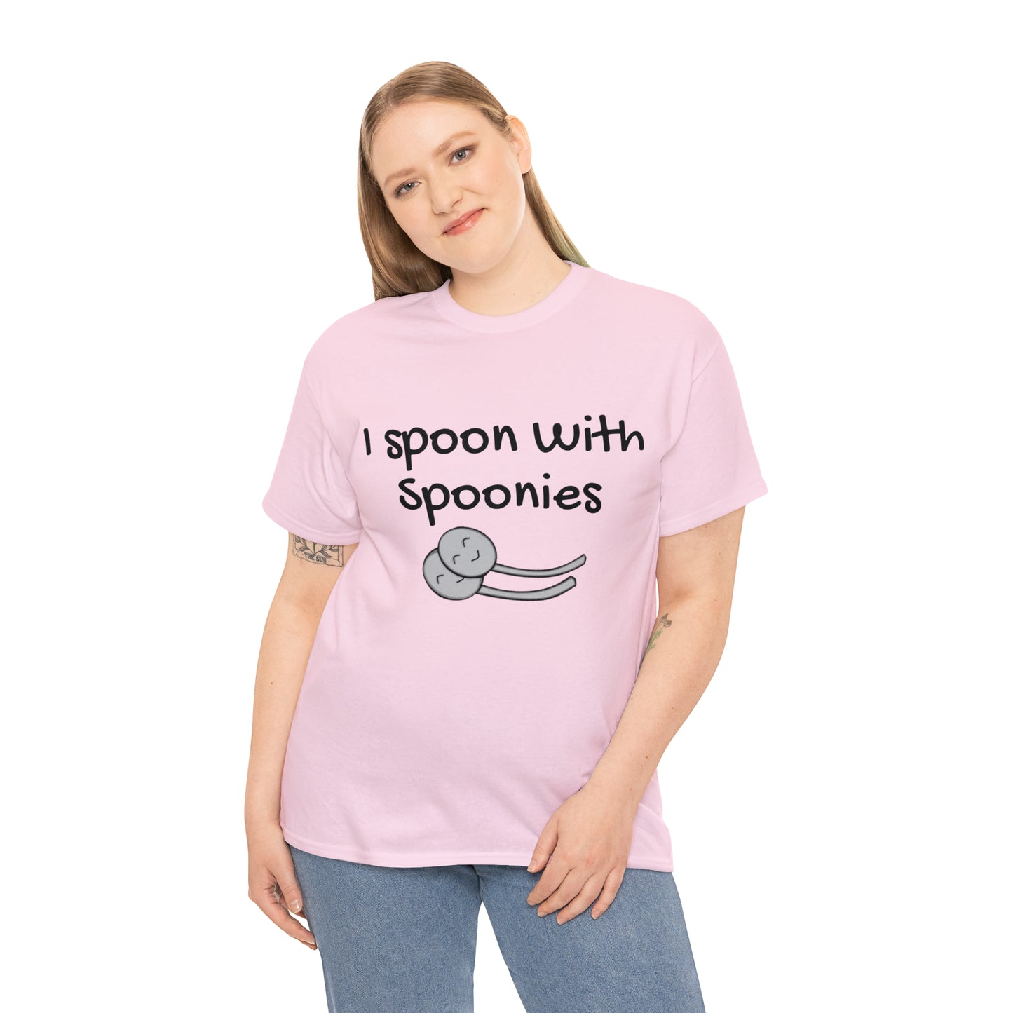 I Spoon With Spoonies Tshirt