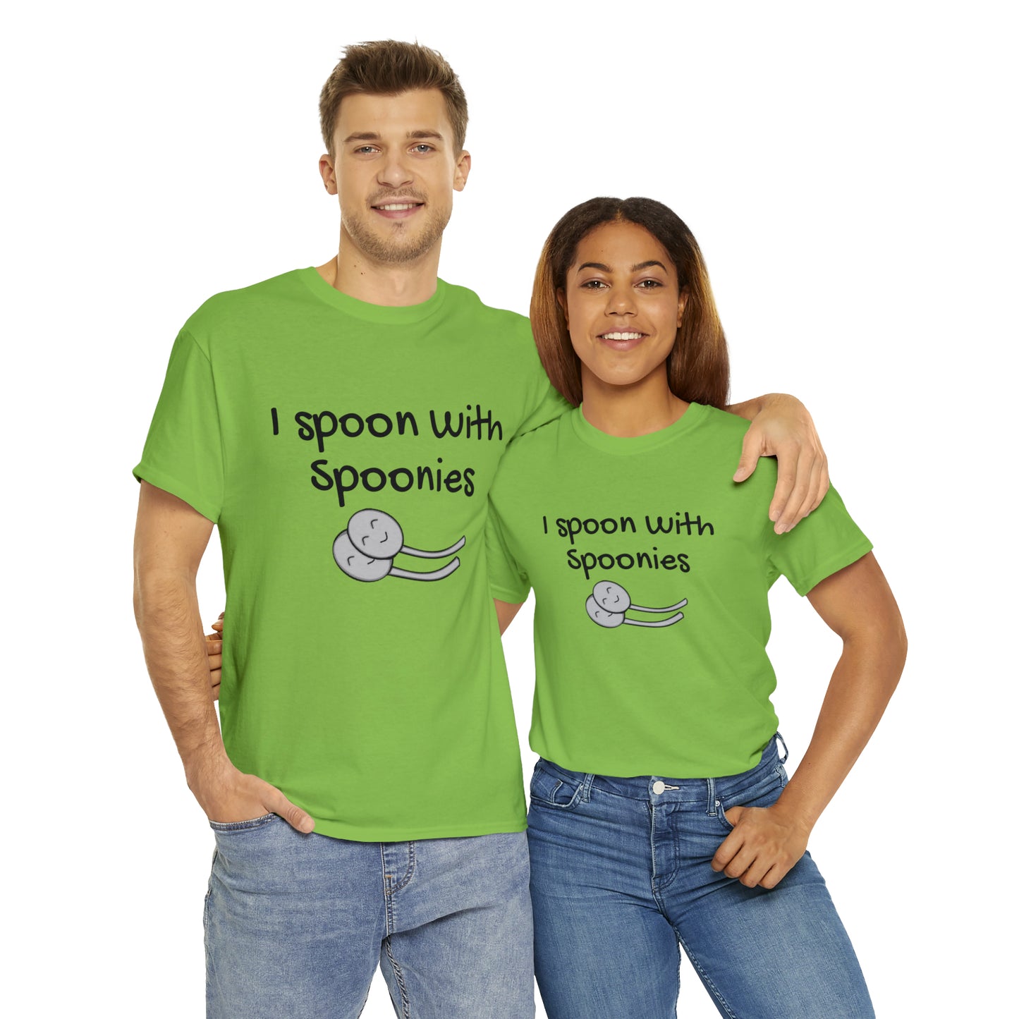 I Spoon With Spoonies Tshirt