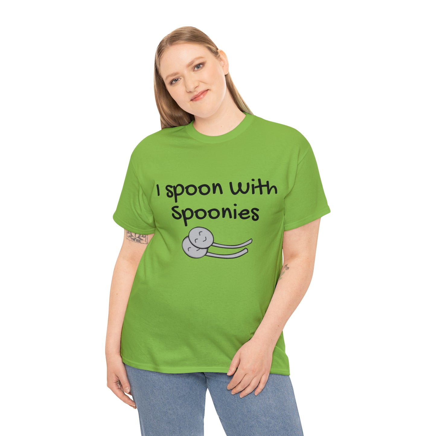 I Spoon With Spoonies Tshirt