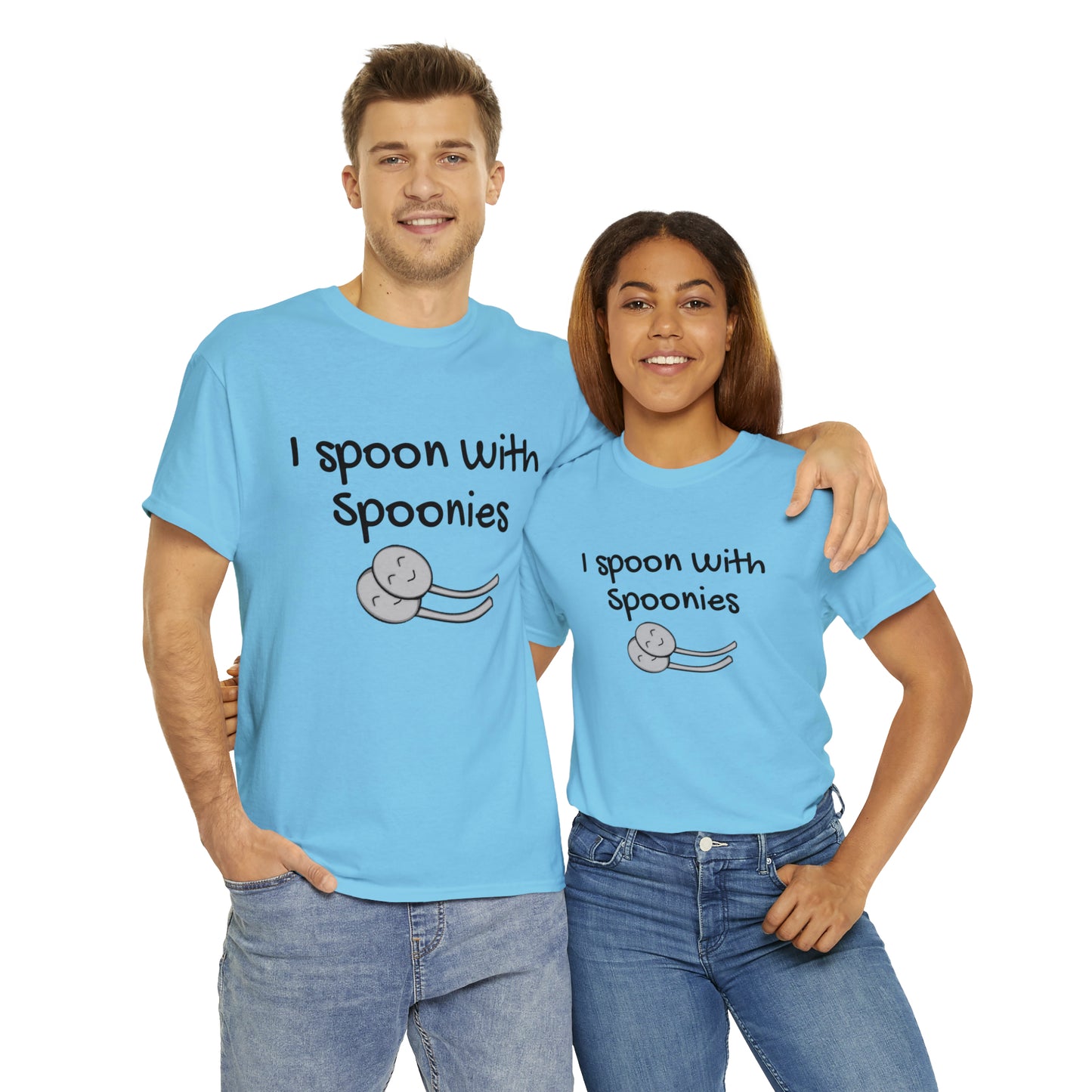 I Spoon With Spoonies Tshirt