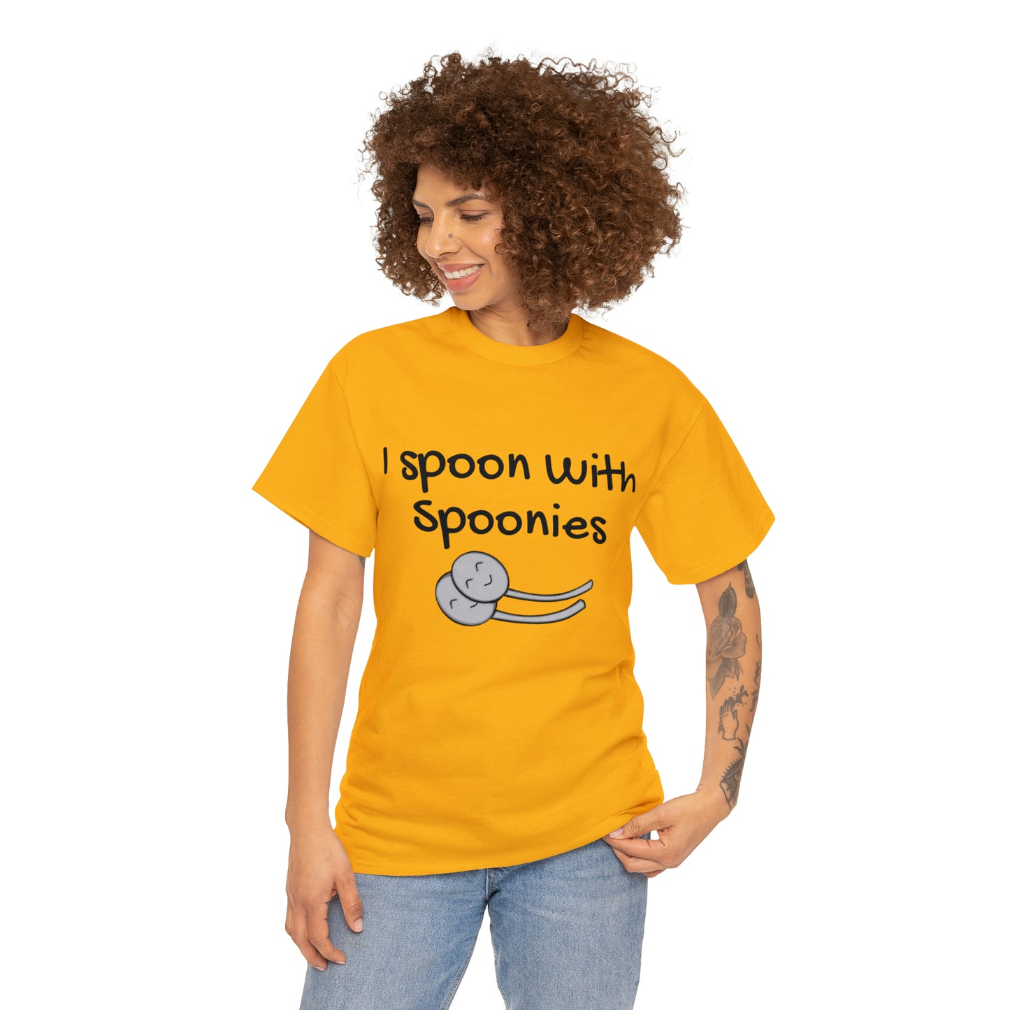 I Spoon With Spoonies Tshirt