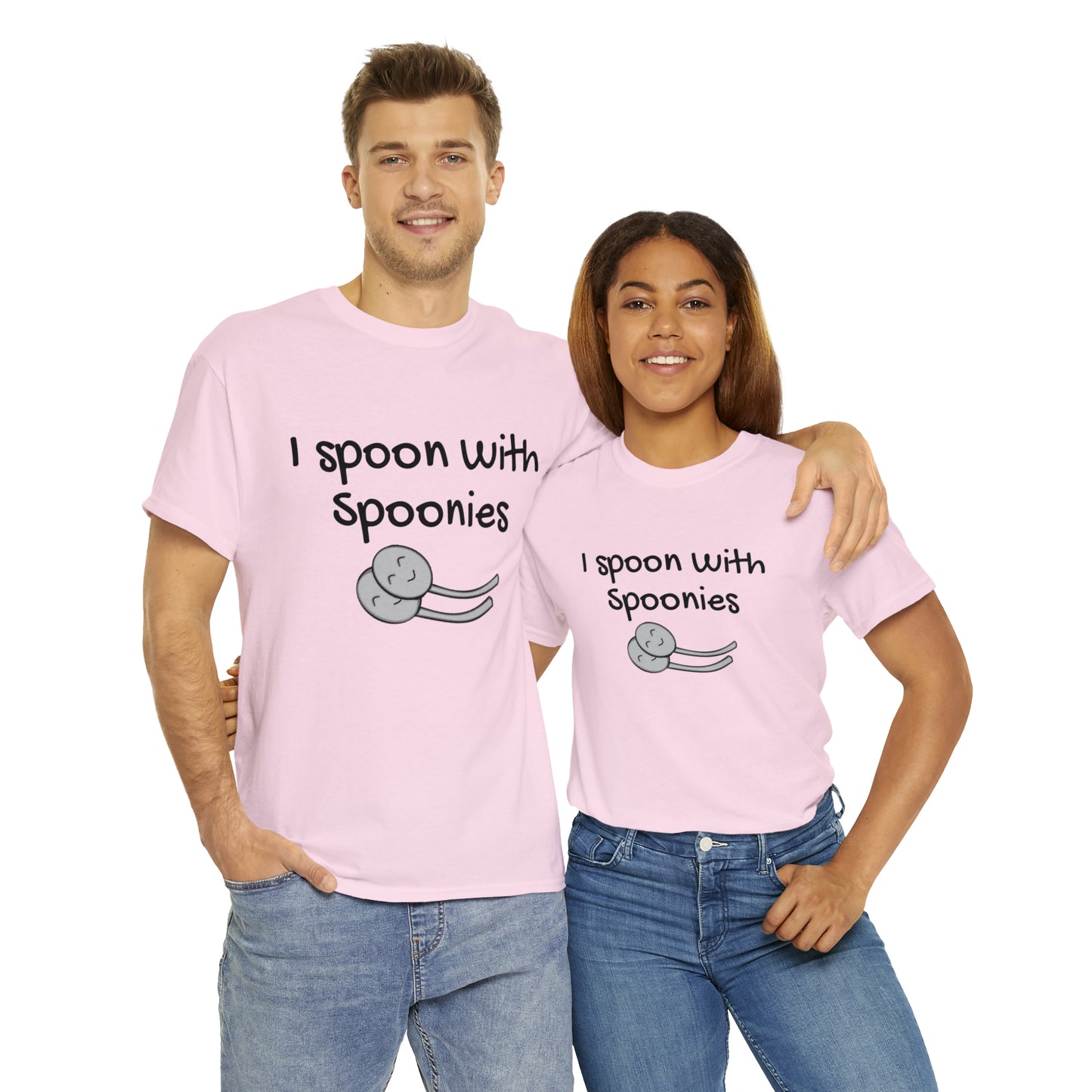 I Spoon With Spoonies Tshirt