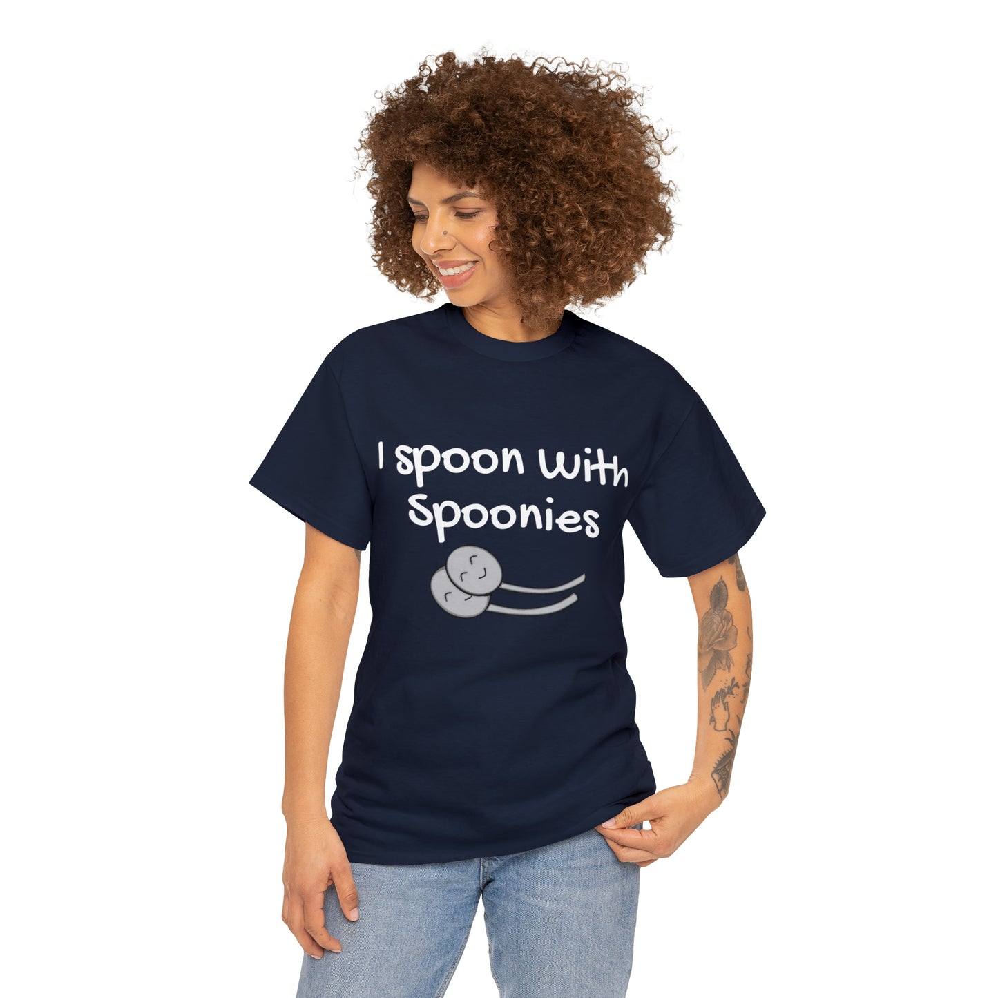 I Spoon With Spoonies Tshirt