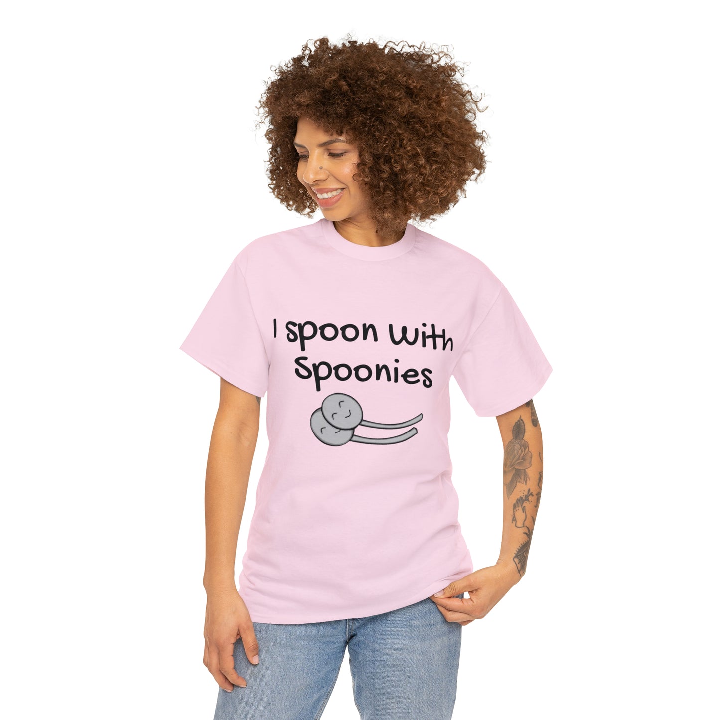 I Spoon With Spoonies Tshirt