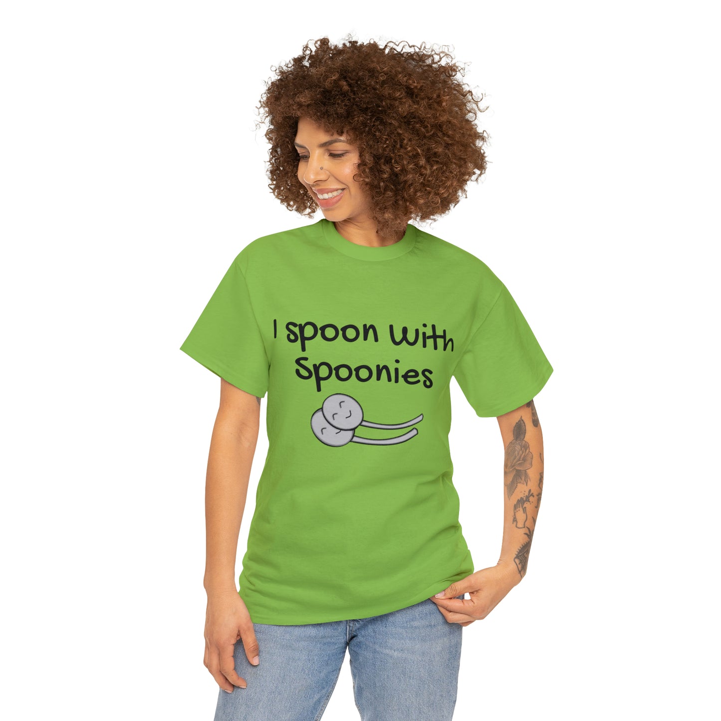 I Spoon With Spoonies Tshirt